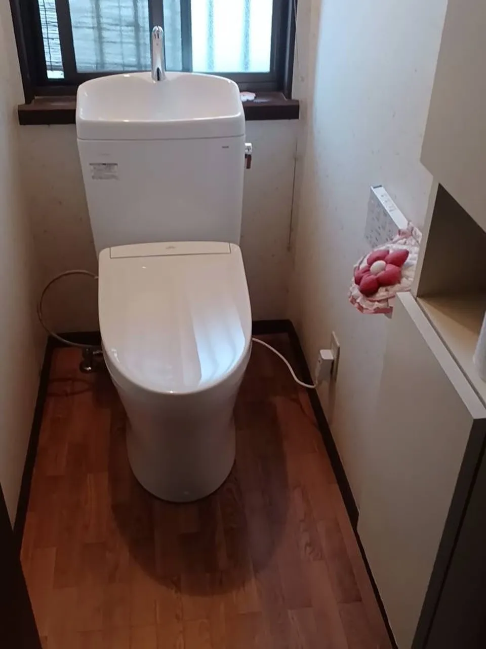 トイレ入替え工事CF張替え工事