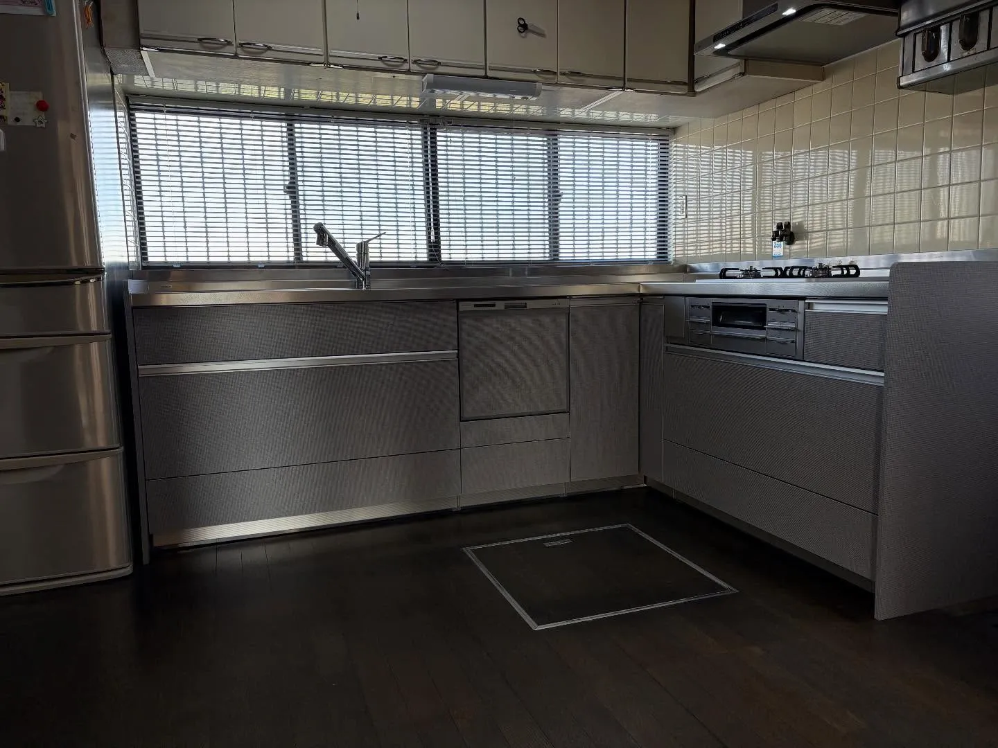 クリナップのL型キッチン